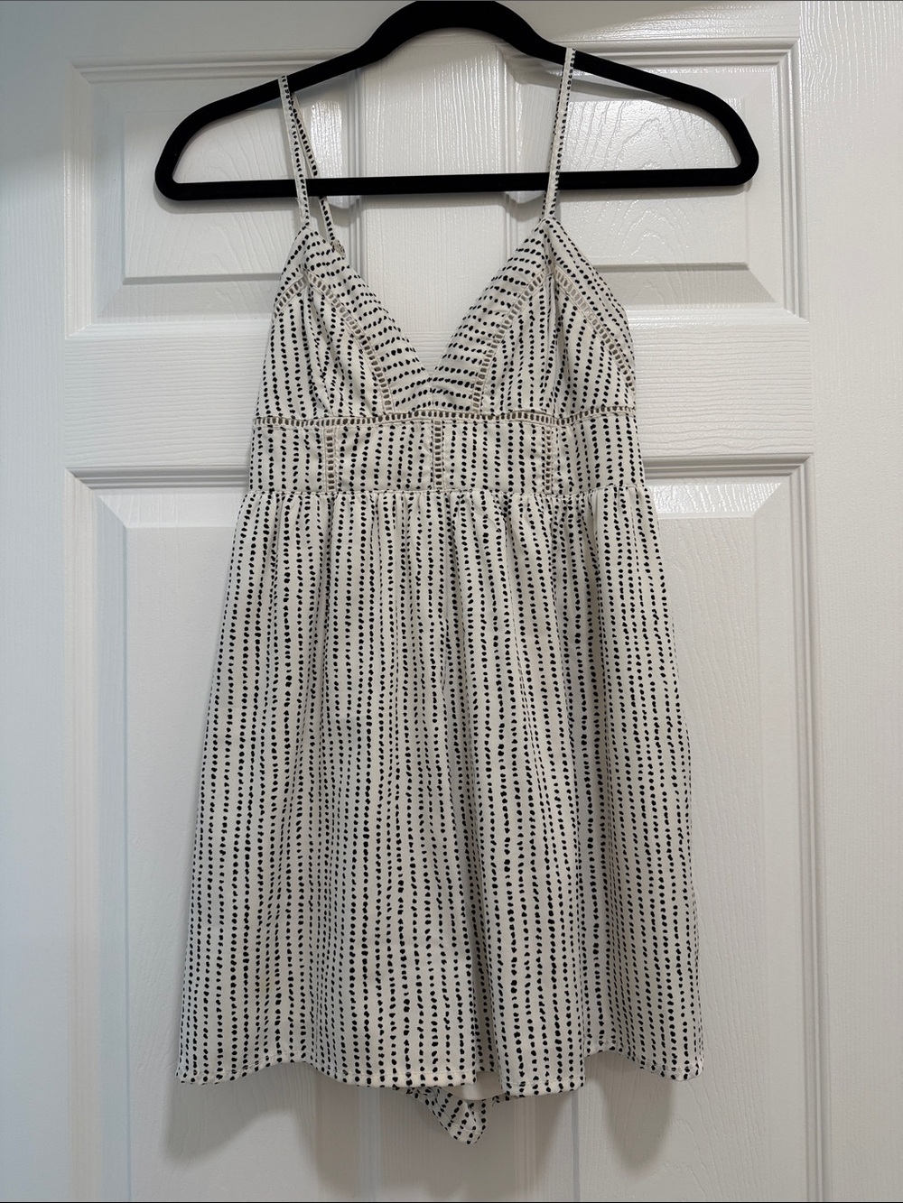 Japna Romper White with Black Dots - XS
